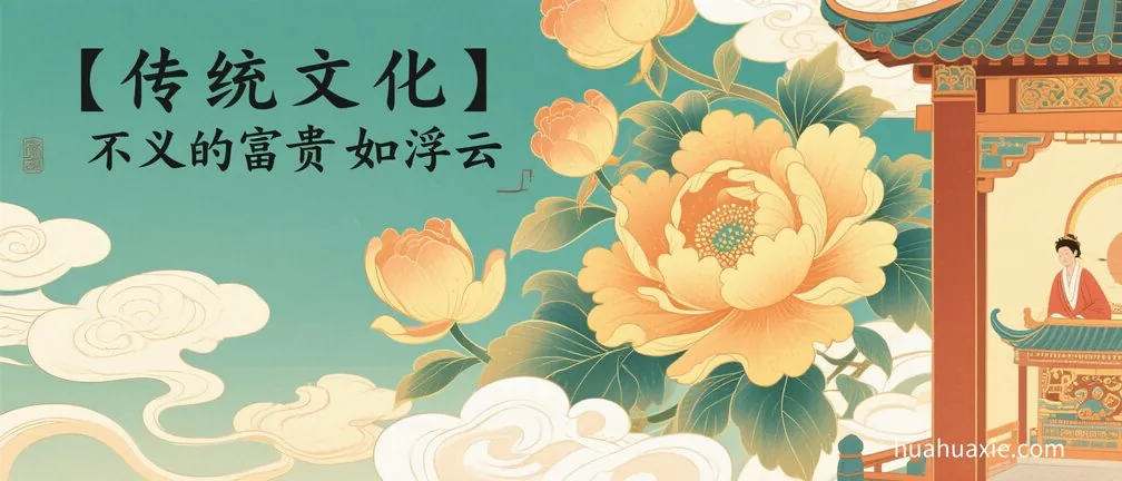 【传统文化】不义的富贵如浮云